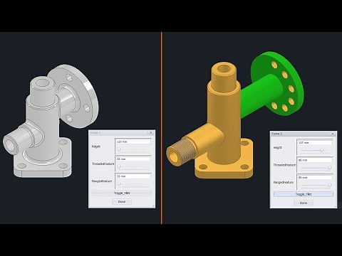 Tutorial Inventor - 150 iLogic for Parts - RULE