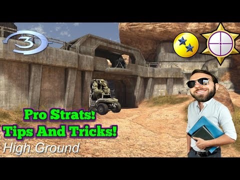 High Ground Halo 3 Team Slayer Strategy, Jumps, Hiding Spots, Tips, & More! Runnin Around With Naded