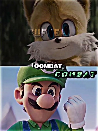 Luigi Vs Tails #meme #edit #illumination #paramountpictures #mario #sonic #mariomovie