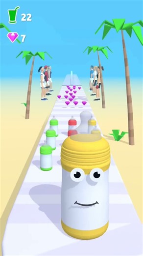milk run Lvl. 02 - growing Bigger with Every Bottle 🍼 🔥#shorts #games #milkrun #gameshorts