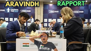 两位创意天才的碰撞 I 奇塔姆巴拉姆对阵拉波特 I UZChess 2025_ChessBase India