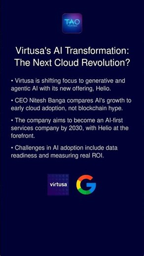 Virtusa's AI Transformation: The Next Cloud Revolution?