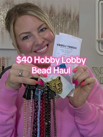 $40 Hobby Lobby Bead Haul – Best Finds for Beaded Necklaces
