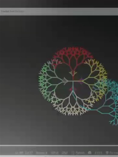 Gabutt dikit.... * * * #fyp #fypシ #foryou #viralllllll #trending #xyzbca #xyzabc #satisfying #art #visualart #aesthetic #turtlegraphics #pythonart #coding #python #programming #developer #code #pythonturtle #learncoding