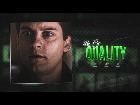 4K CC QUALITY - Video Editing In Capcut | High Quality Video Edit | 4K Video Enhancer In Capcut ✨