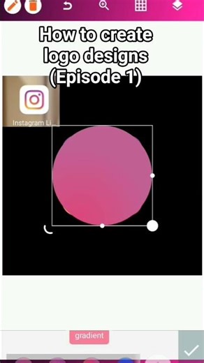 How to create Instagram logo design using Pixellab with SR LOGO DESIGNS