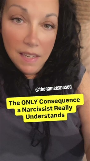The Only Consequence a Narcissist Really Understands #narcissism