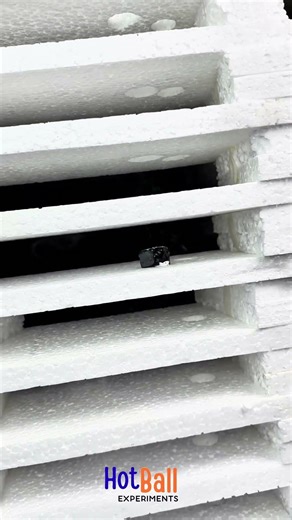 1000°C HOT BALL vs FOAM 😱🔥 | Insane ASMR Experiment
