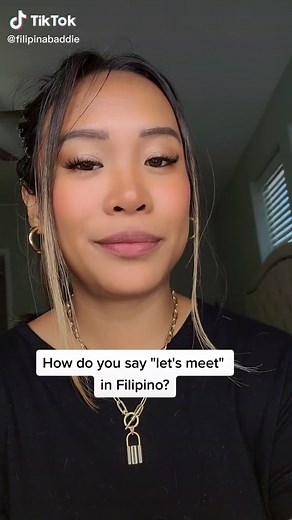 Learn Filipino Language: Say 'Let's Meet'