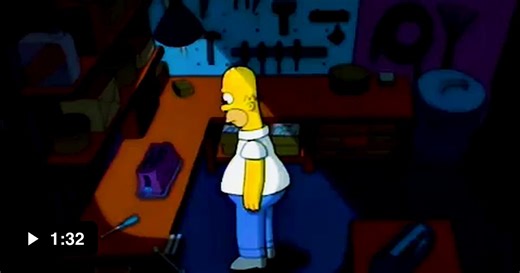 A clip from the Simpsons. (S06,E06) #2 - Video