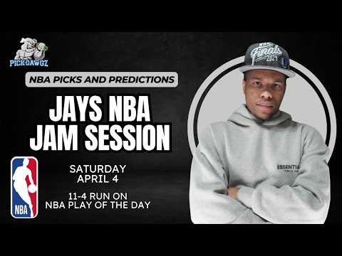 Saturday NBA Picks 4/4/26 | Jay's NBA Jam Session