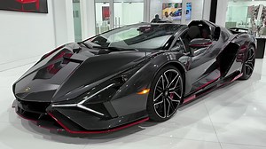 兰博基尼 Sián Roadster - 声音、内饰和外观_哔哩哔哩_bilibili