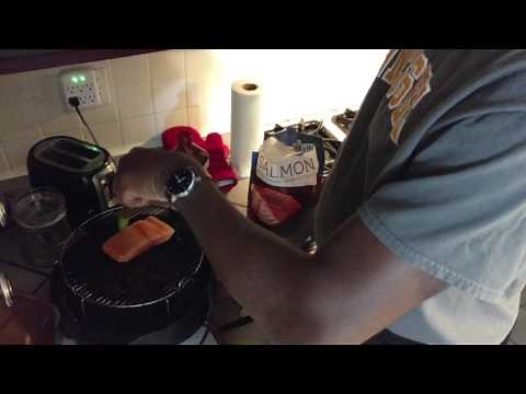NuWave Oven Grilled Salmon from Frozen, Recipe