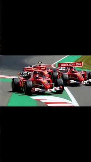 The history of Ferrari in F1 00s