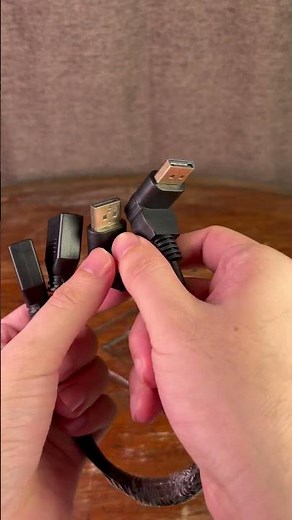 4K DP Extension Cable 90° Gold-Plated Adapter