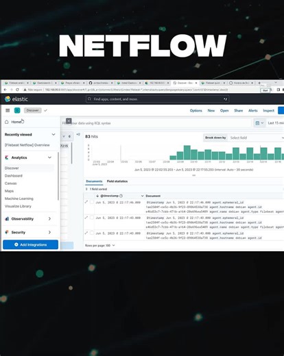 NETFLOW - Converter Bytes para Bits Elasticsearch