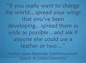 Video: Author Jason Reynolds Commencement Speech At Lesley University