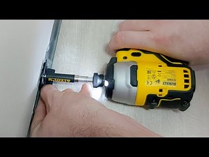 Cum se monteaza suportul pentru plinta MDF? 3 minute. DIY