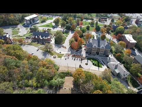 Drone Video of Park University and the City of Parkville Missouri