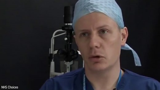 NHS Choices video explains procedure for cataract surgery