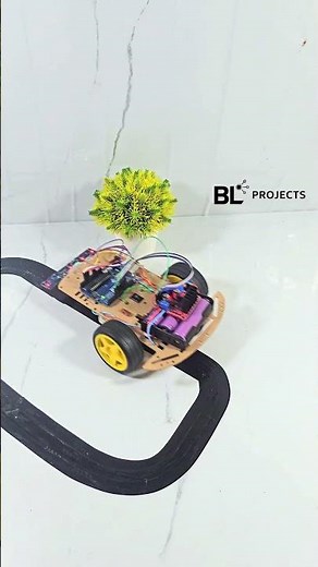 Arduino Line Follower Robot 🔥#diy