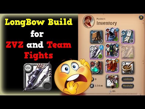 LongBow Tutorial | How to play LongBow | ZVZ/TEAM FIGHT | Albion Online