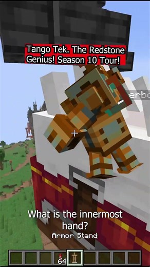 Tango Tek, Is A Redstone Genius in Minecraft