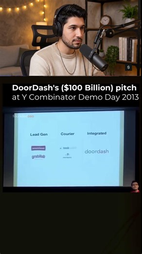 DoorDash's humble beginnings! 🚀 billion-dollar idea?