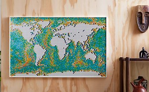 使用乐高《LEGO Digital Designer》建模软件制作乐高31203世界地图第一期