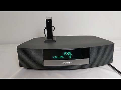 Bose Wave Radio II and Bose Wave SoundLink Adapter demo