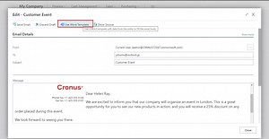 Dynamics 365 Business Central: Using Word Templates with Email