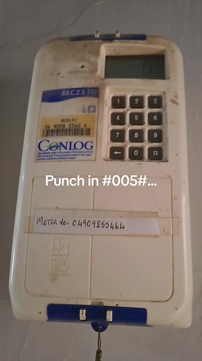 Update Prepaid Meter Easily with #005# Code