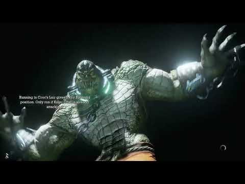 Killer Croc voice lines & scenes (Batman: Return to Arkham - Arkham Asylum)