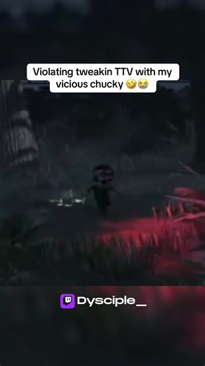 Chucky just wanted to make a friend 😔✌️#deadbydaylight #dbd #funny #egirl #deadbydaylightmoments