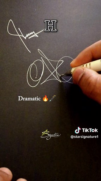 Comparing Signature Styles: Swift vs Dramatic