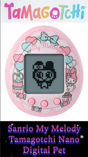 Sanrio My Melody Tamagotchi Nano Digital Pet