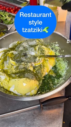 Restaurant style tzatziki🥒 | Zorba Meze Grill - Lewes