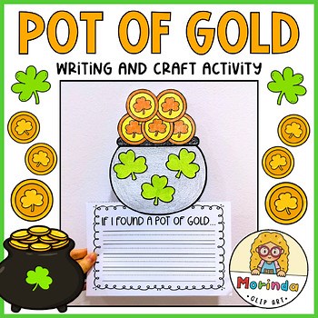 Pot of Gold Craft | St. Patrick's Day Writing Craft | If I Found a Pot of Gold