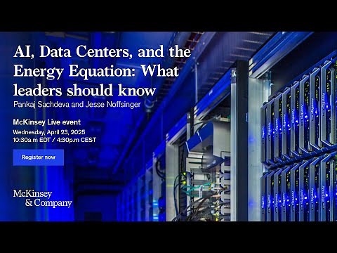AI, Data Centers, and the Energy Equation: What leaders should know