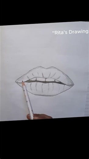 How to Draw Lips 👄 | Easy Lip Drawing TutorialRealistic Lip Drawing ✨ | Step by Step for Beginners