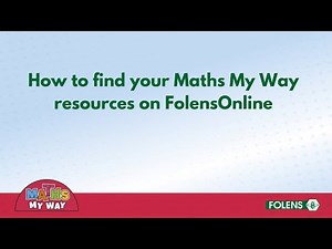 Maths My Way on FolensOnline