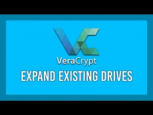 VeraCrypt: Expand existing drives