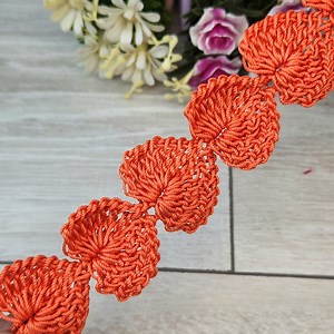 2.3K views · 119 reactions | Easy Crochet: How to Crochet Hearts Cord. Free hearts puff stitch cord motif pattern & tutorial. #tunisian #design #etsy #handmade #crochet #knitting | Knitting Hobby | Facebook