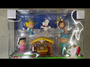 Peanuts Christmas Nativity Set