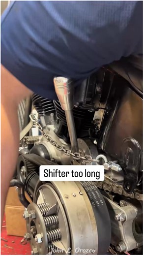 49K views · 242 reactions | Fixing the jockey shifter on the shovelhead chopper. #motorcycle #harleydavidson #biketok #chopper #bikelife #53_GGS_CUT | John L. Orozco | Facebook