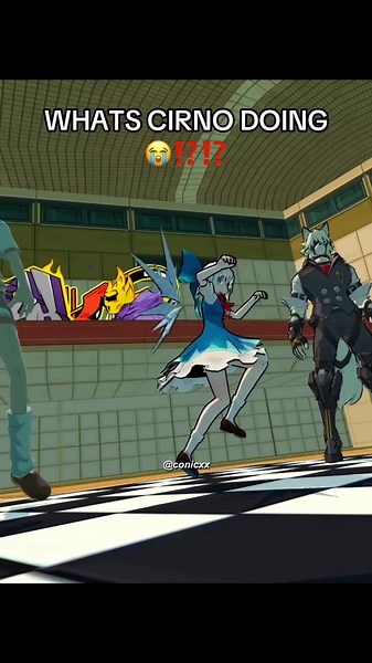 Cirno Chaos in the Cyber Funk World