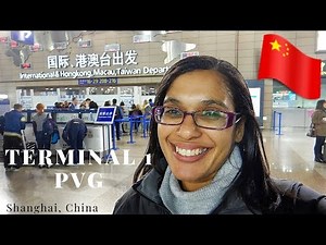 Inside Shanghai International terminal 1 | PVG, China