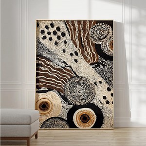 Abstract Tribal Wabi Sabi Art Print: African Geometric Motif (digital Download) - Etsy