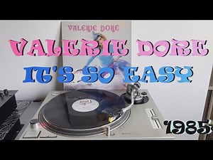 Valerie Dore - It's So Easy (Italo-Disco 1985) (Extended Version) AUDIO HQ - FULL HD