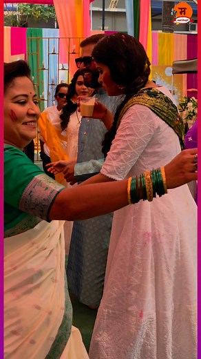 Zee Marathi Holi Special महासंगम 🎨 #zeemarathi #celebrities #reels #holi #holifestival | Marathi Chitrasrushti